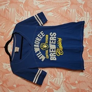 MLB Milwaukee Brewers Central Division Classics T Shirt Size Medium